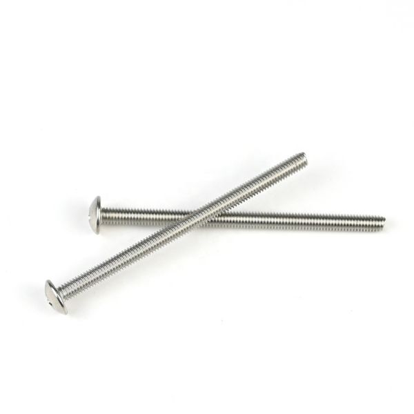 ISO Standard ZINC Finish M4 Button Phillips Head Machine Screw 65mm Stainless