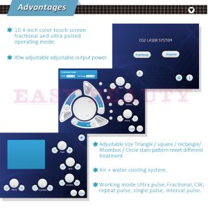 Scar Removal Co2 Laser Resurfacing Machine Equipment Home Use Rejuvenation