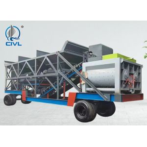 Mobile Concrete Batching Plant / Mobile Mixing Plant / Towable Batching Plant /