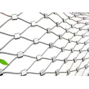 2.2mm Stainless Steel Wire Rope Mesh Net For Deck Railing Balcony Balustrade
