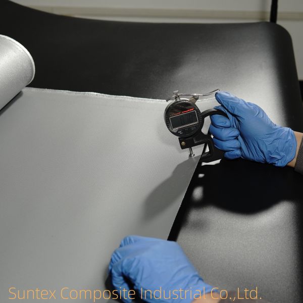 Durable Silicone Coated Fiberglass Fabric Cloth Thermal Insulation Silicone