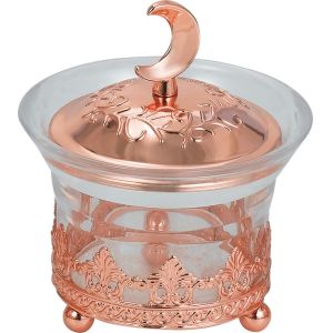 T2-Arabia Exquisite silver-plated Louhua Roses Sugar bowl