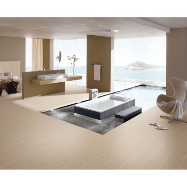 Matt Surface Non Slip Cement Look Porcelain Tile , Rustic Matt Porcelain Tiles 600*600mm