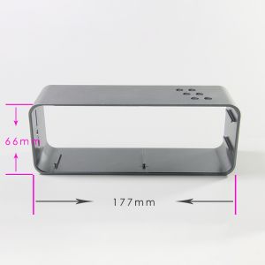 IP65 Watertight CNC Machining Components Aluminum Extrusion Enclosure For
