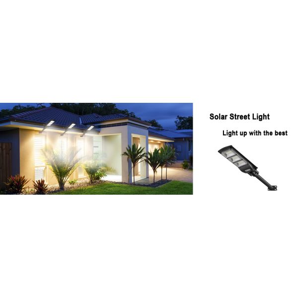 Green Power 90W Solar Street Lamps For Garden