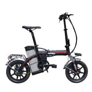 14 Inch Smart Foldable Electric Bike 350w 13Ah Aluminum Alloy Frame