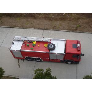 6x4 Drive Commercial Fire Trucks 12.5 Tons Water And Foam Tanker Fire Truck