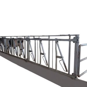 Sturdy Length 6m Cow Head Lock hot Galvanized steel pipe