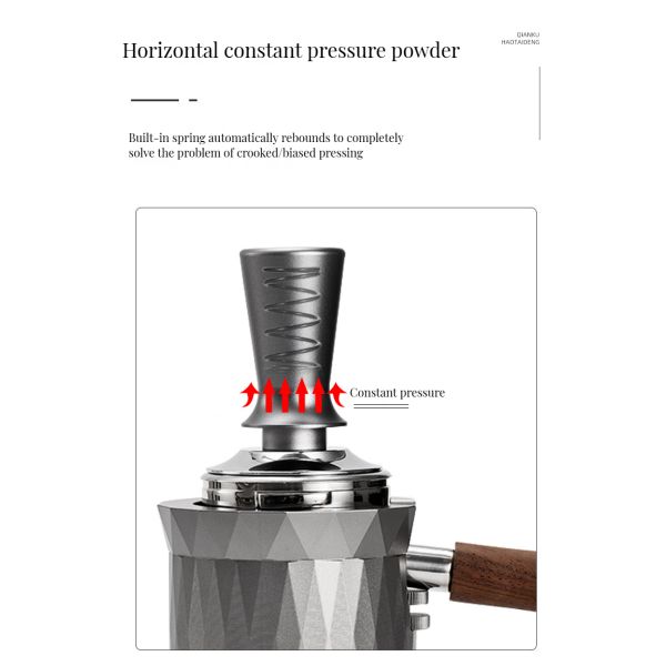 Utensil Sets Custom Logo Aluminium Alloy Barista Tools for 51 mm 53 mm 58 mm Espresso Tool