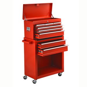 Swivel Wheels 8 Drawer Rolling Tool Chest