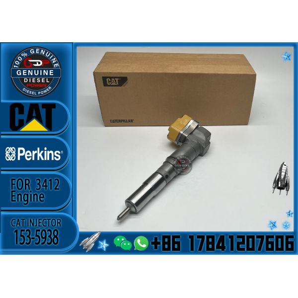 Excavator Parts 3412 Engine injectors 179-6020 153-5938 1796020 1535938 Fuel Nozzle