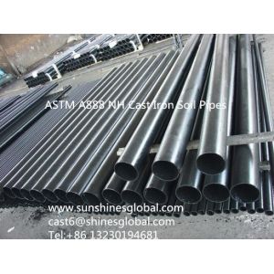 China ASTM A888 Pipe/ASTM A888 Cast Iron Pipe/ ASTM A888  Cast Iron Soil Pipe on sale