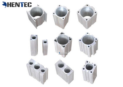 Buy Cylinder Pump Body Industrial Aluminium Profile , Aluminum Extruded Sections at wholesale prices