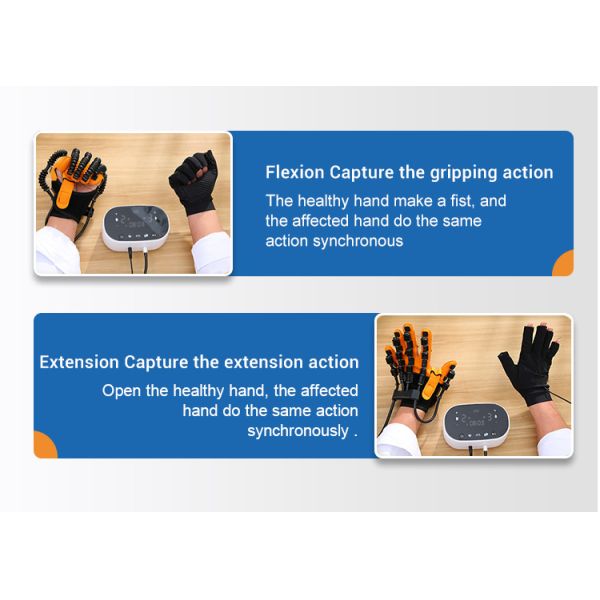 Intelligent Rehabilitation Robot Gloves Physiotherapy Hand Rehabilitation Devices 15W