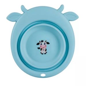 Plastic Collapsible Travel Foldable Wash Basin For Baby