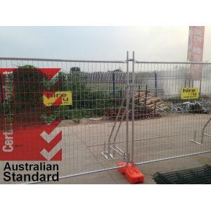 Temporary Swimming Pool Fence / Temporary Wire Fence For Construction Siting