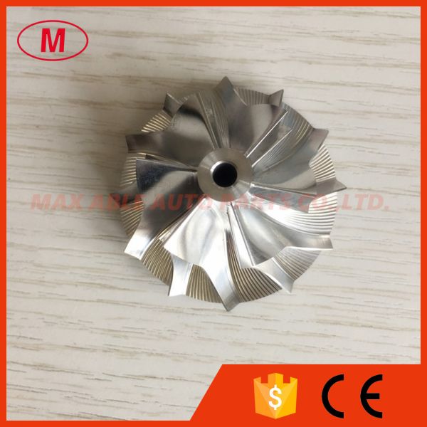 GT1244 6+6 blades 31.10/44.00mm 786554-0003 performance milling/aluminum 2618/billet compressor wheel FOR AUDI A3 1.6T
