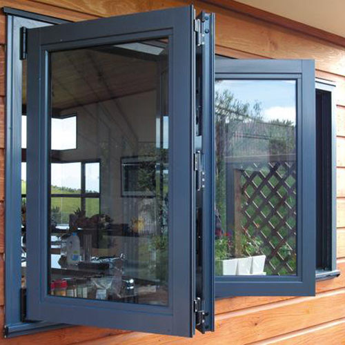 Buy PVDF Aluminum Folding Windows Panoramic Balcony Aluminum Glazing Door at wholesale prices