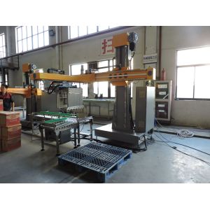 PLC Compact 1200x1200mm Intelligrated Auto Robotic Palletizing System