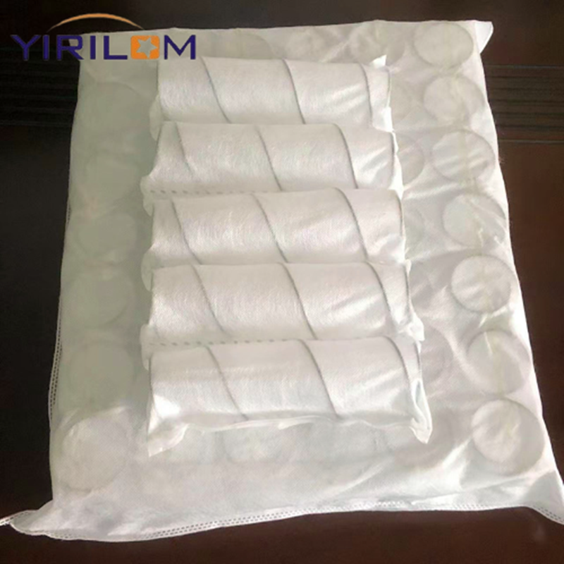 Custom Sofa Pocket Spring Steel Wire 6-23cm Height Non Woven Fabric