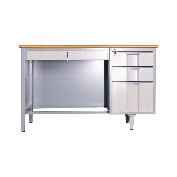 Buy KD Structure Modern Design Office Table Metal Frame Office Desk at wholesale prices