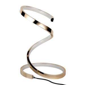 Newish Funny Unique "S" Snake Shaped Desk Lamp With Plastic Sprayed Iron Frame