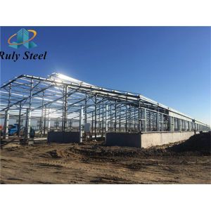 Wide Span Steel Structure Industrial Supply Construction Metal Prefabricated
