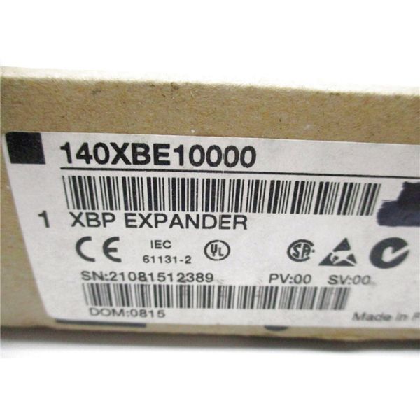 Buy New Schneider Electric / Modicon Quantum 140XBE10000 Plc Backplane Expander NIB at wholesale prices