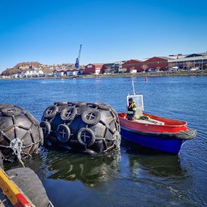 High Durability Dock Rubber Fender High Compression Marine Protection