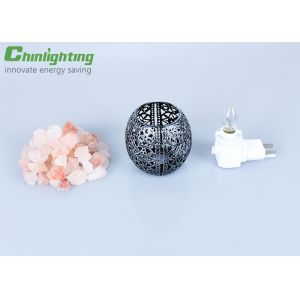 7W Round Drum Natural Himalayan Salt Lamp Night Light