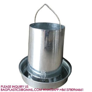 Chicken Feeder Galvanized Chicken Feeder POULTRY FARM Poultry Husbandry Steel