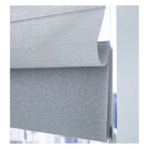 Plain 100% Polyester Blind Roman Shades Modern Roman Blind Fabrics