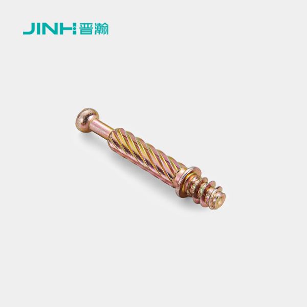 JH-2031 40mm Three-in-One Fastening Connector Rod, Cold Rolled Carbon Steel with