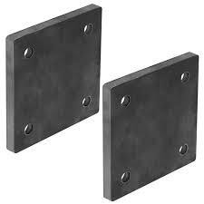 Precise Stamping Stainless Steel Straight Base Plates with ISO9001 2008