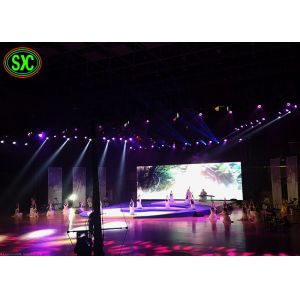 Outdoor P3 Super Slim Stage Background Led Screen Black Diamond Chip