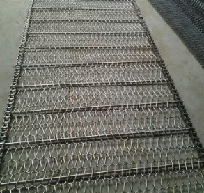 Flat Flex Metal Food Processing Mesh Belt Wire For Conveyor