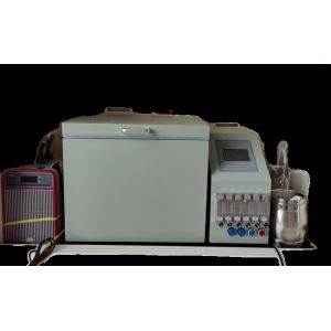 Carbon tetrachloride adsorption rate tester ST-65 Number of samples 6 Display