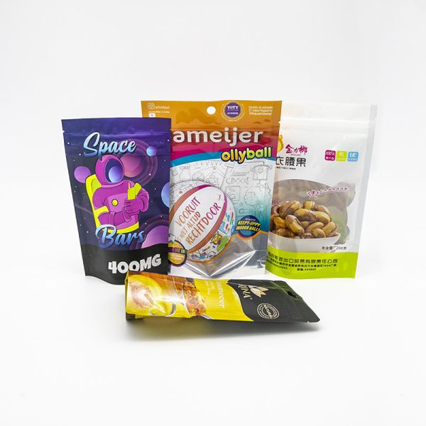 Buy Eco-Conscious Custom Food Packaging: Self-Standing, Recyclable Zipper Bags at wholesale prices
