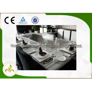 Quality Exhaust Purifier 8 Seat Teppanyaki Grill Table Japanese Restaurant Grill Table for sale