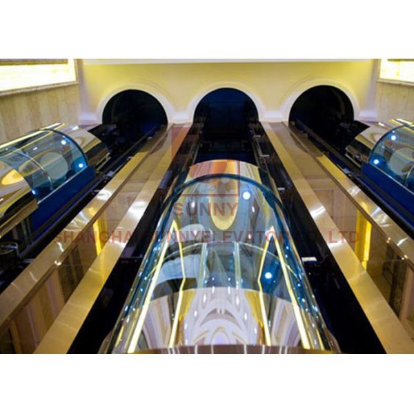 Buy 1600kg Load Panoramic Elevator Observation Elevator For Passenger Lift at wholesale prices