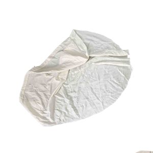 100% Cotton 30cm 55Cm 20kg/Bale White T Shirt Rags