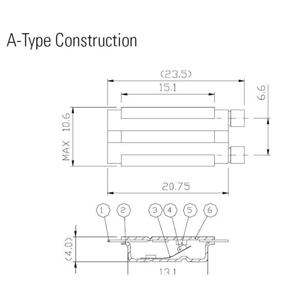 17AM Motor Thermal Protector Switch 9A Bimetal Klixon Thermostat Switch