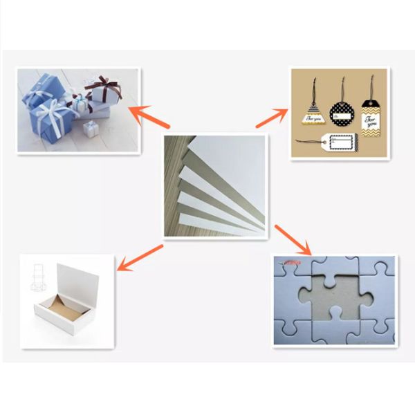 Recycled Wood Pulp White Cardboard Paper T Shirt Folder Board Design Type Color