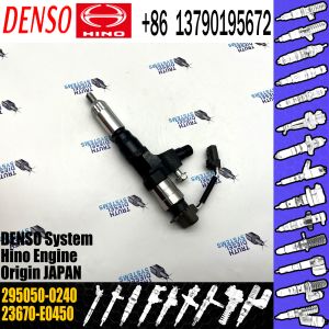 Injector 295050-0920 295050-0240 For HINO J08E 23670-E0540 23670-E0450 23670