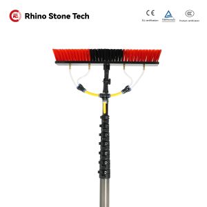 Surface Cleaning Carbon Fiber Water Fed Pole Extendable Telescopic Roof Cleaning