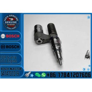 Quality Genuine unit fuel injector 0414701066 0414701044 For Scania 1805344 for sale
