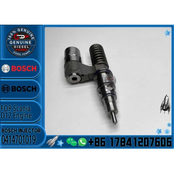 Genuine unit fuel injector 0414701066 0414701044 For Scania 1805344