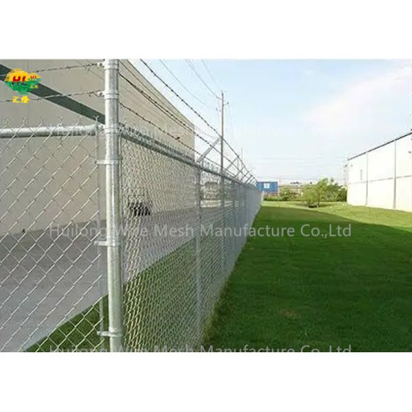 Galvanized Ral Chain Link Wire Fence 1-3/4" X 9 Ga X 10 Ft High 12 Ft High 30 Ft Roll