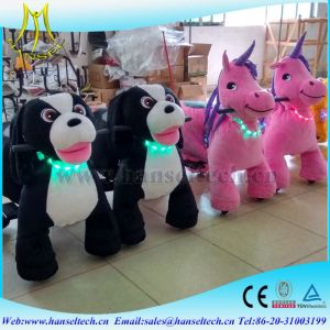 Quality Hansel cheap electric car for kids fair attractions amusement park trains rides for sale coin control box kiddie ride for sale