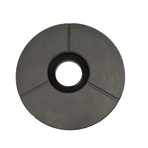 Round 200mm Black Buffing Polishing Disc for Granite High Grinding Efficiency